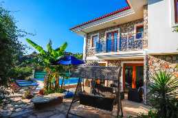 large villa with swimmingpool in marmaris sogut in 500sqm land