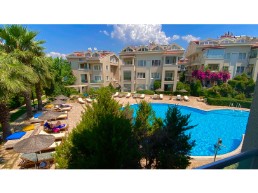2+1 furnished apartment for rent with pool from marmaris real estate