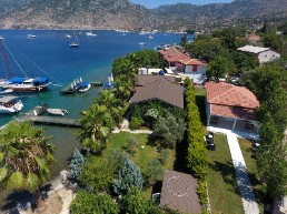 furnished 1 bed flat for rent in selimiye village from marmaris real estate