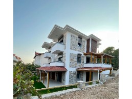 2 bedroom 1 living room new villa for sale in datca from marmaris real estate