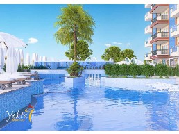 luxury 2 bedroom residence for sale in alanya, antalya, 800 meters to sea - move in may 2024!