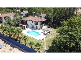 fully detached villa with pool in çamlı, marmaris