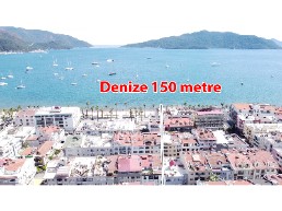 3+1 kapalı mutfak satılık düz daire , merkezde, sahile 150 metre