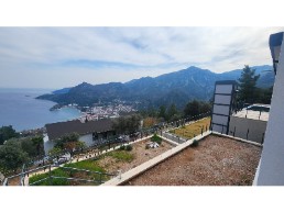 turunç'ta kiralık 2+1 deniz manzaralı eşyalı daire – giriş kat, panoramik manzara