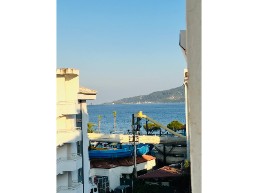 for sale: 1+1 apartment 50 meters from the sea with sea & mountain views